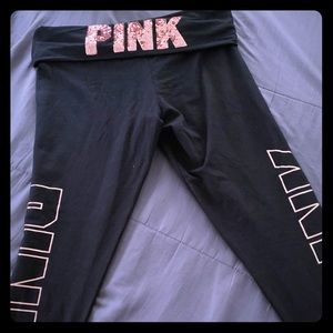 Pink vs yoga pants